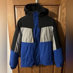 ZeroXposur Boys 3 in 1 Blue and Gray Winter Coat